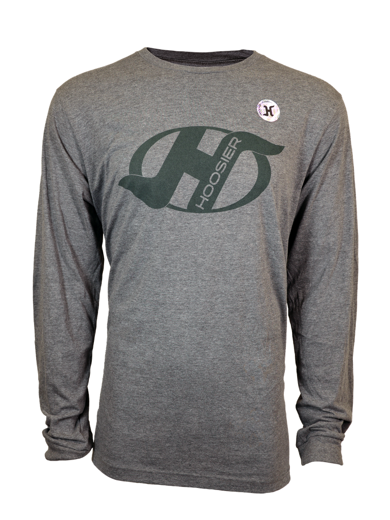 -Hoosier Apex Long Sleeve Tee SM - 24036802