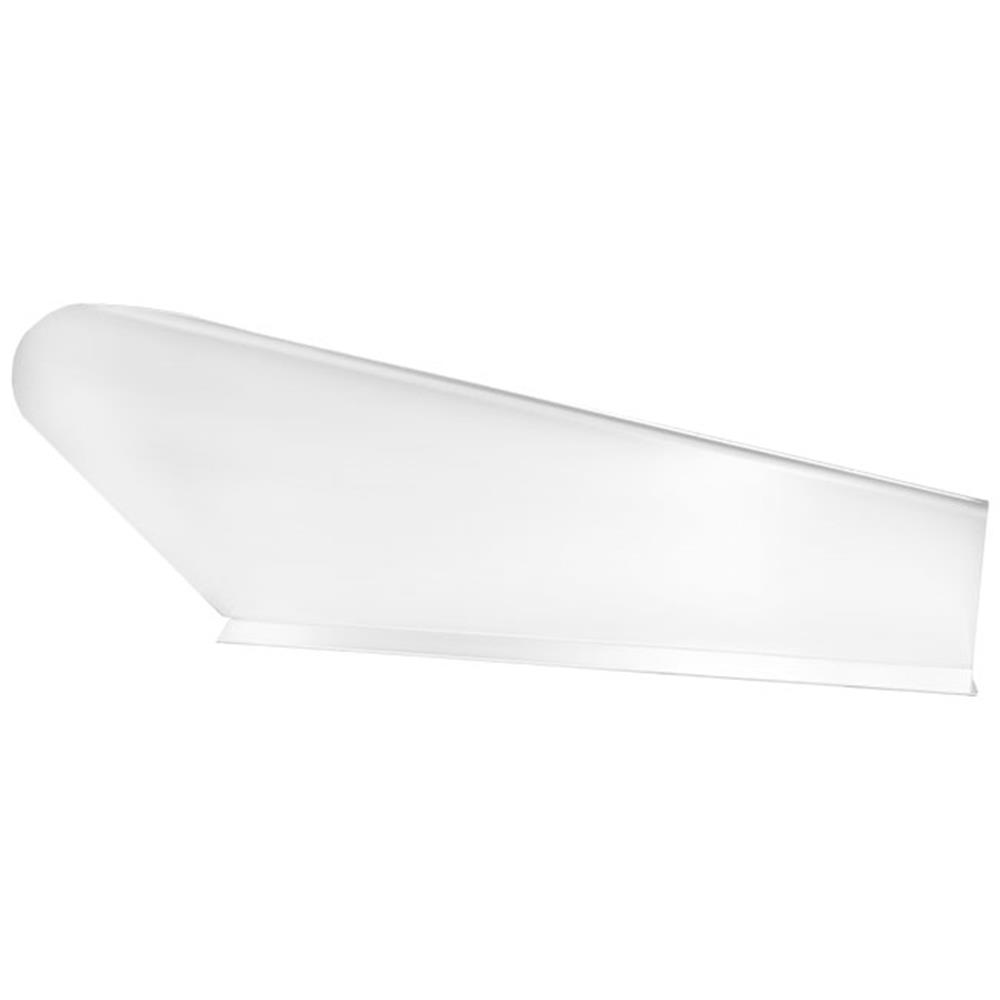 .060" LEFT 8" Tall Rudder - (WHITE) PEB10319W