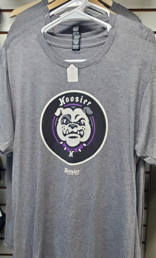 -GRAY BULLDOG TEE 2XL