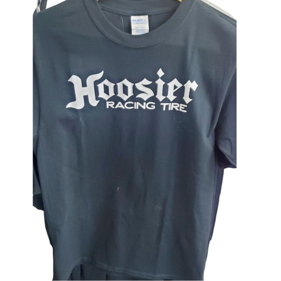 -Hoosier Black Tee Shirt - Medium