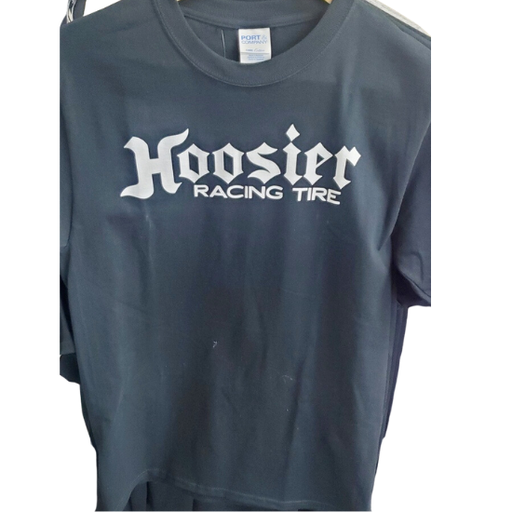 [HTA2420BT2] Hoosier Black Tee Shirt - Small